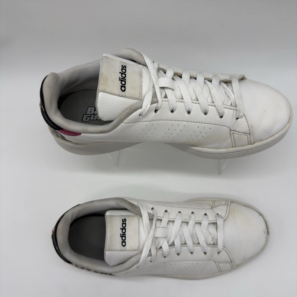 FARM RIO x ADIDAS Advantage White Floral Embroidered Women's Shoes Size 9 - Picture 8 of 13